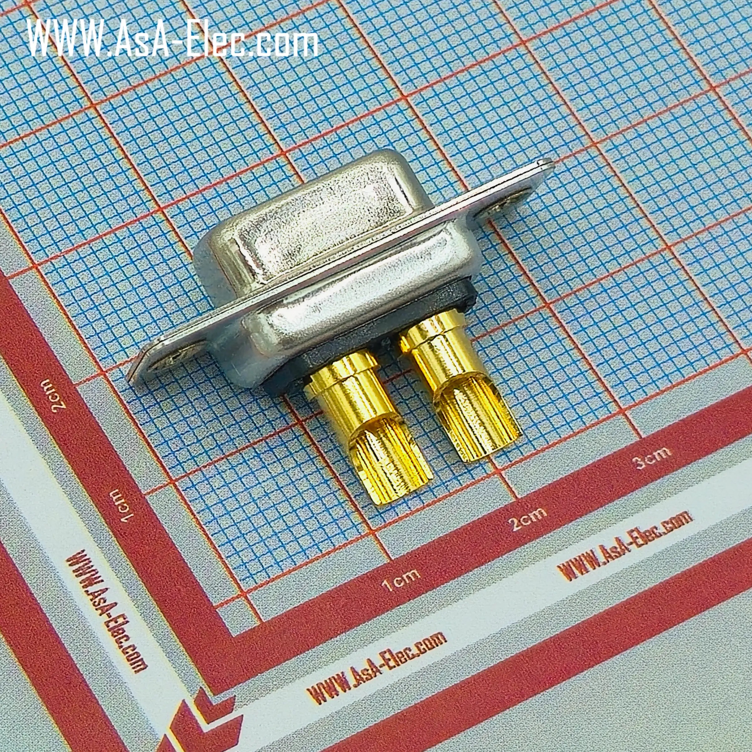 POWER D-SUB 2V2 SOLDER CUP-FEMALE